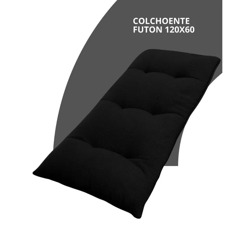 Colchonete futon em tecido de algodão 120x60