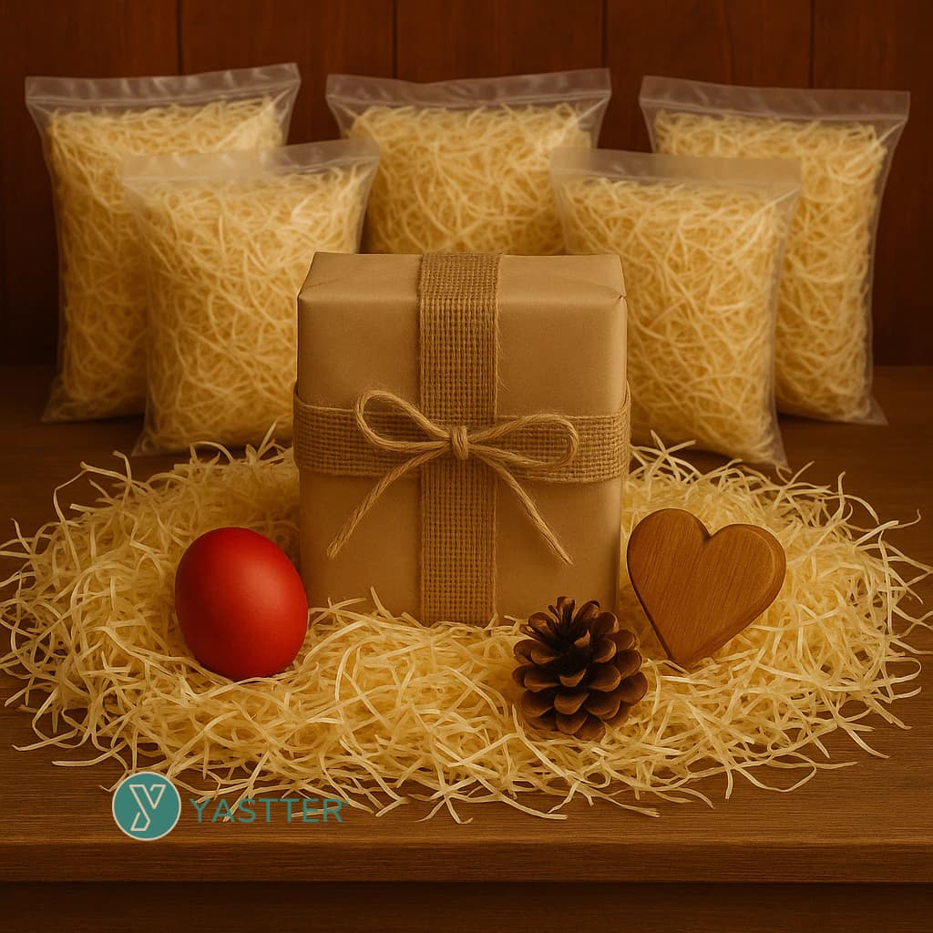 Palha Decorativa 50g para Cestas, Presépios e Decorações Variadas