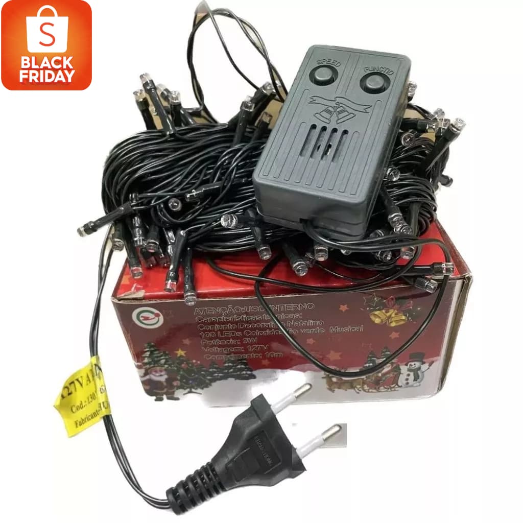 Pisca Pisca  Chibralli 100 Leds Coloridos 10m
