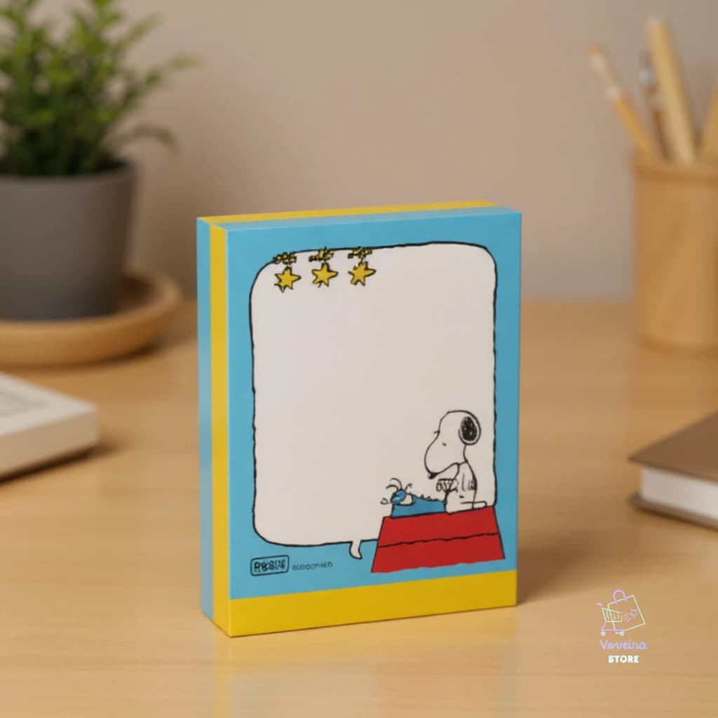 Bloco de Anotações Snoopy Tilembrete , Recados e Organização Diária Estudo e Escritório Tilibra