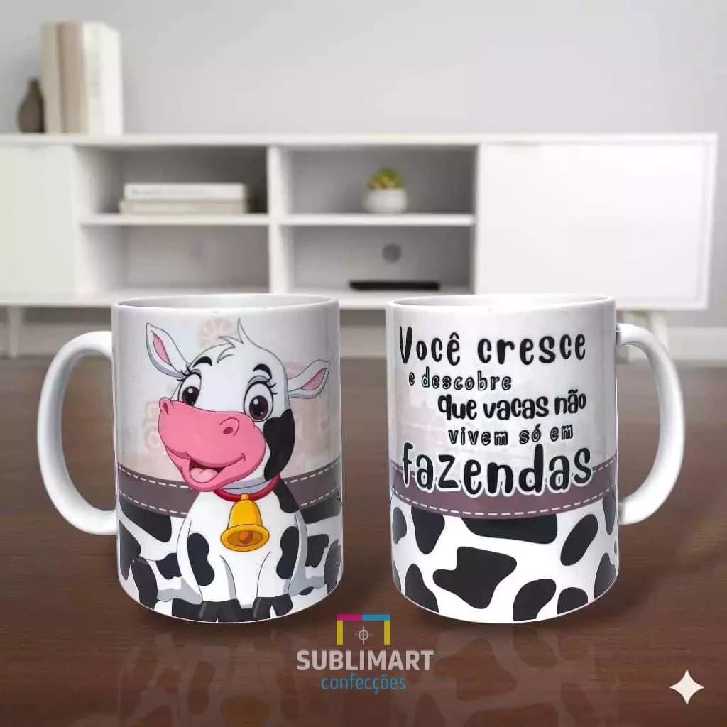 caneca vaquinha, caneca de vaca, caneca personalizada, caneca fofa, caneca divertida