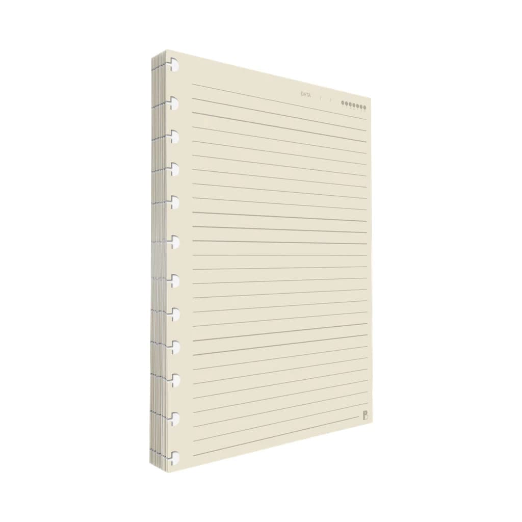 Refil Caderno Discos Inteligente Pautado 90g 80 Folhas