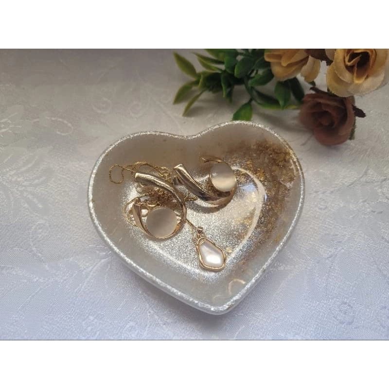 Porta Joias | Porta Trecos | Decoração efeite de mesa, artesanal resina