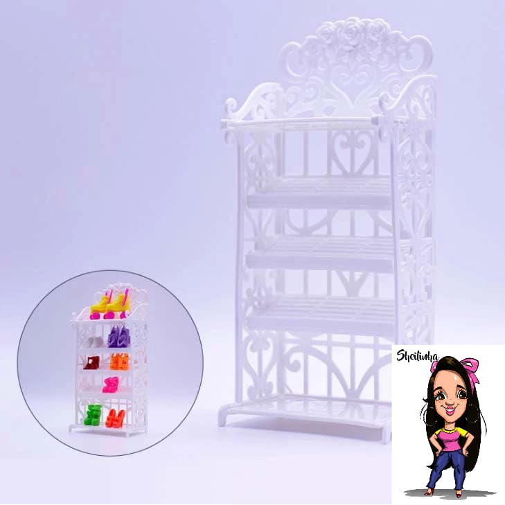 Mini Sapateira Para Bonecas - Brinquedo Infantil