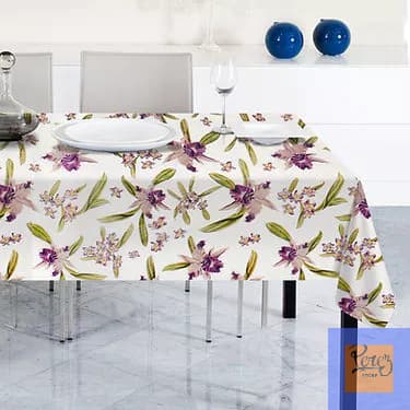 Toalha De Mesa Quadrada e Retangular 1,40 x 1,40  /  2,10 x 1,40 cm em Duas Estampas