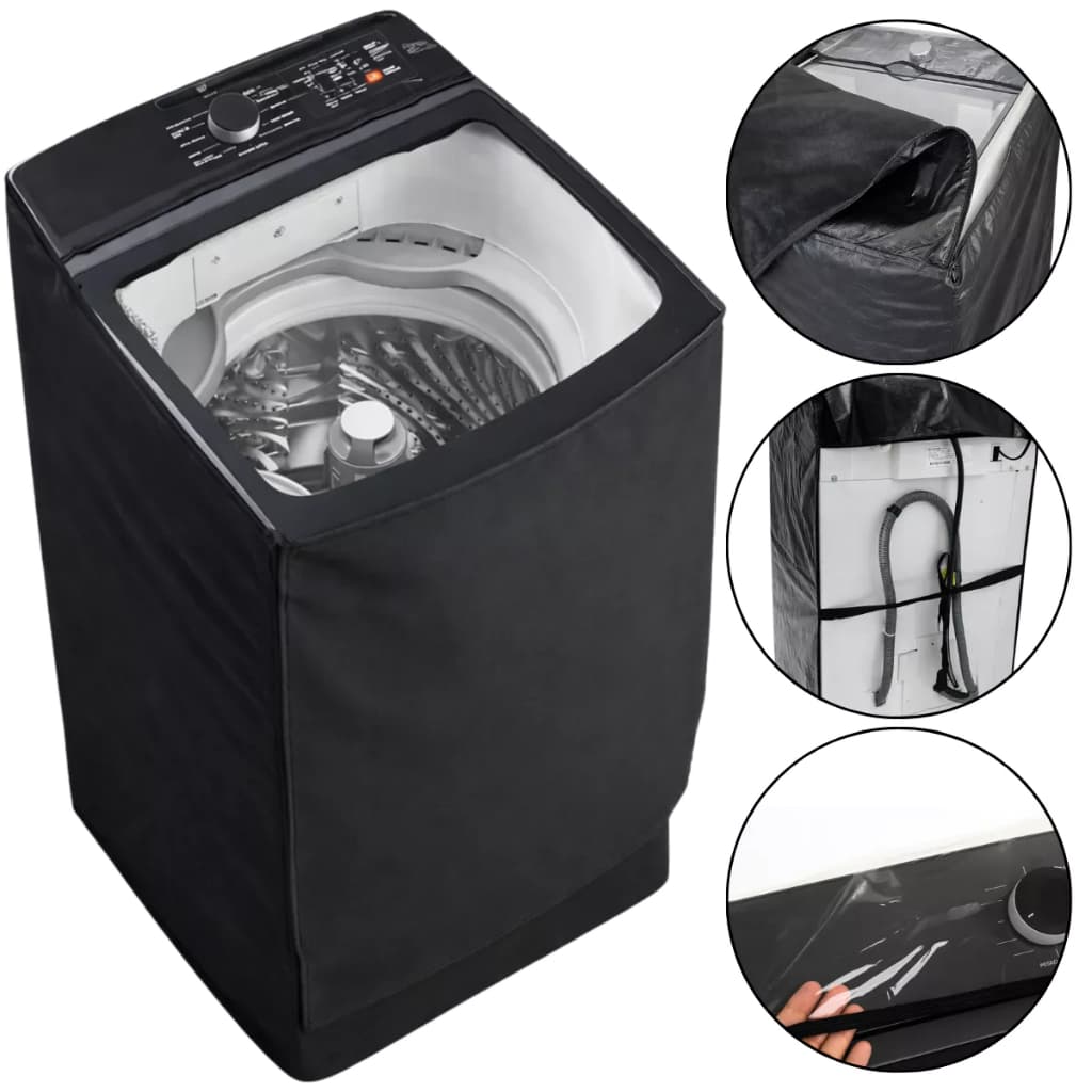 Capa Maquina Midea 13kg  Impermeavel Resistente Reforçada Protetora Sol Poeira Chuva Umidade Maresia