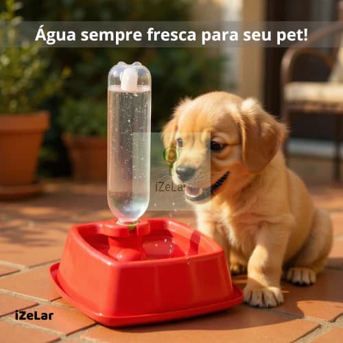Bebedouro Automático Pet 450ml Para Cachorro e Gato –  Mantém a Água Fresca e Limpa Sempre Para Cães