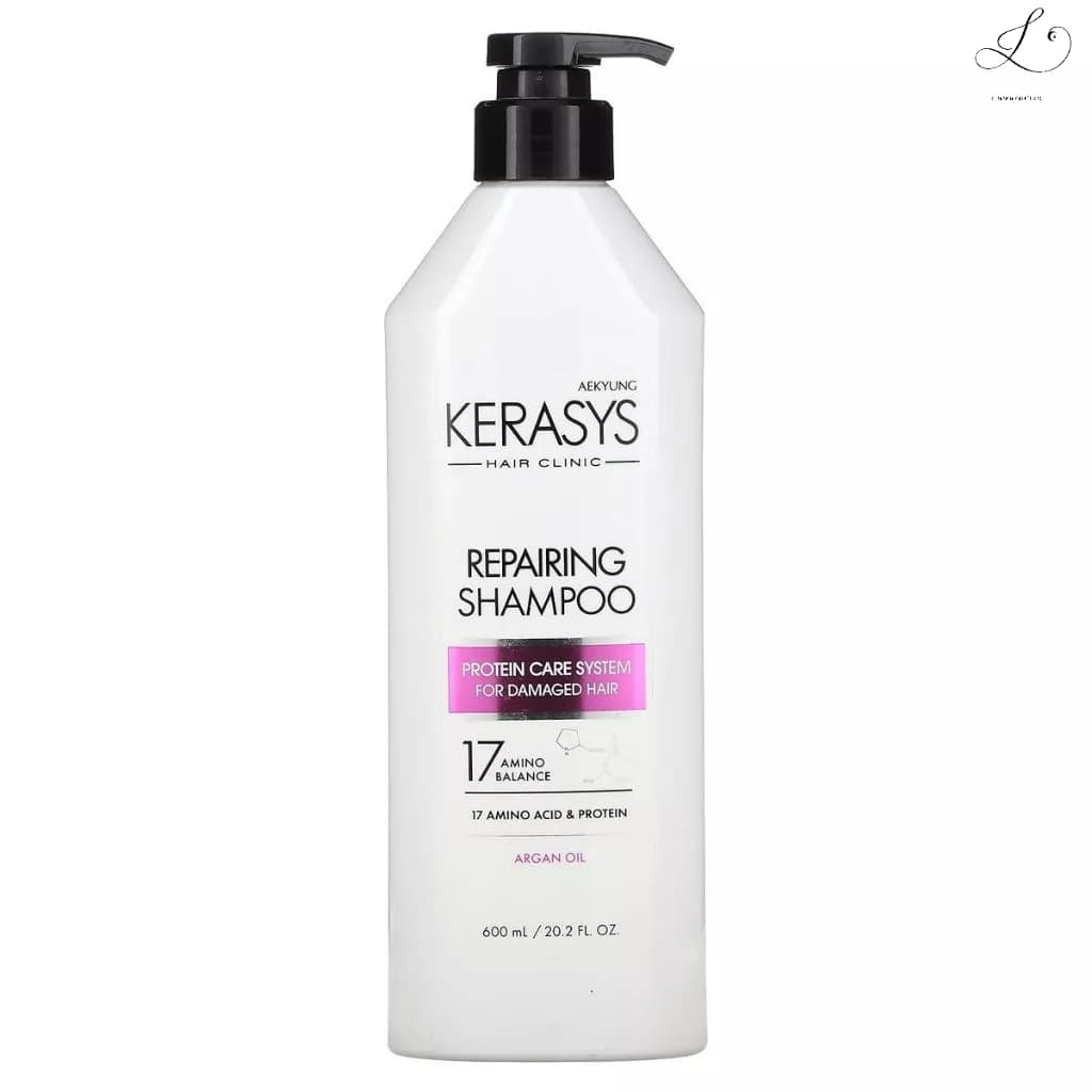 Kerasys Repairing Argan Oil Shampoo 600ml (Nova Embalagem)