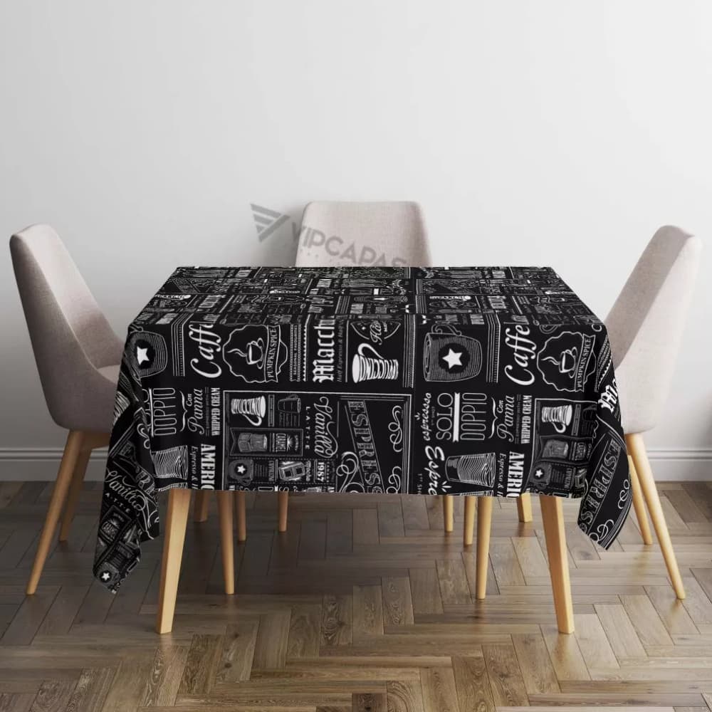 Toalha De Mesa Retangular Estampada Impermeavel Termica 6 Lugares Copa Cozinha Decoração