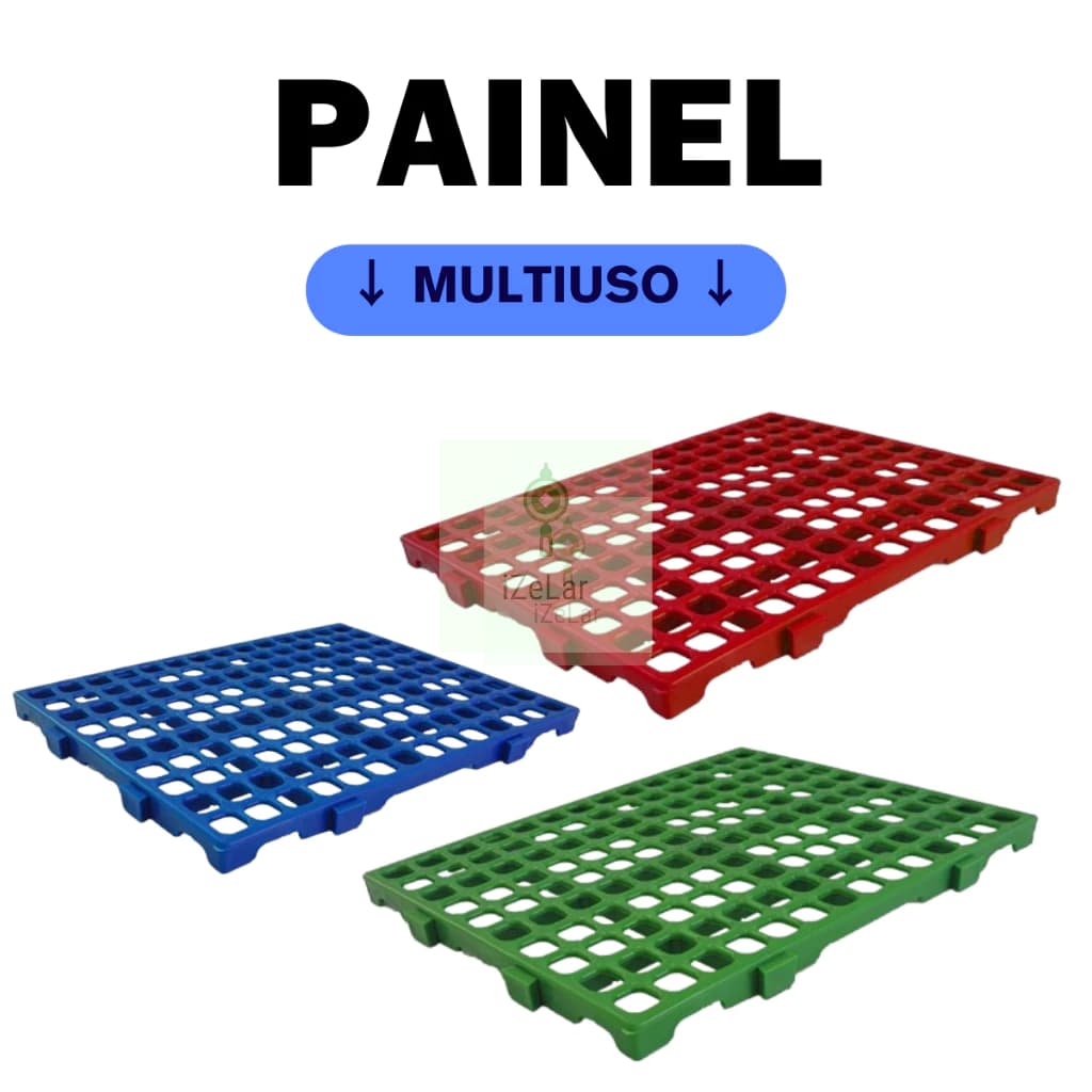 6und Palete de Plástico Estrado Modular 19x24 Resistente Pallet de Plástico Fácil Encaixe