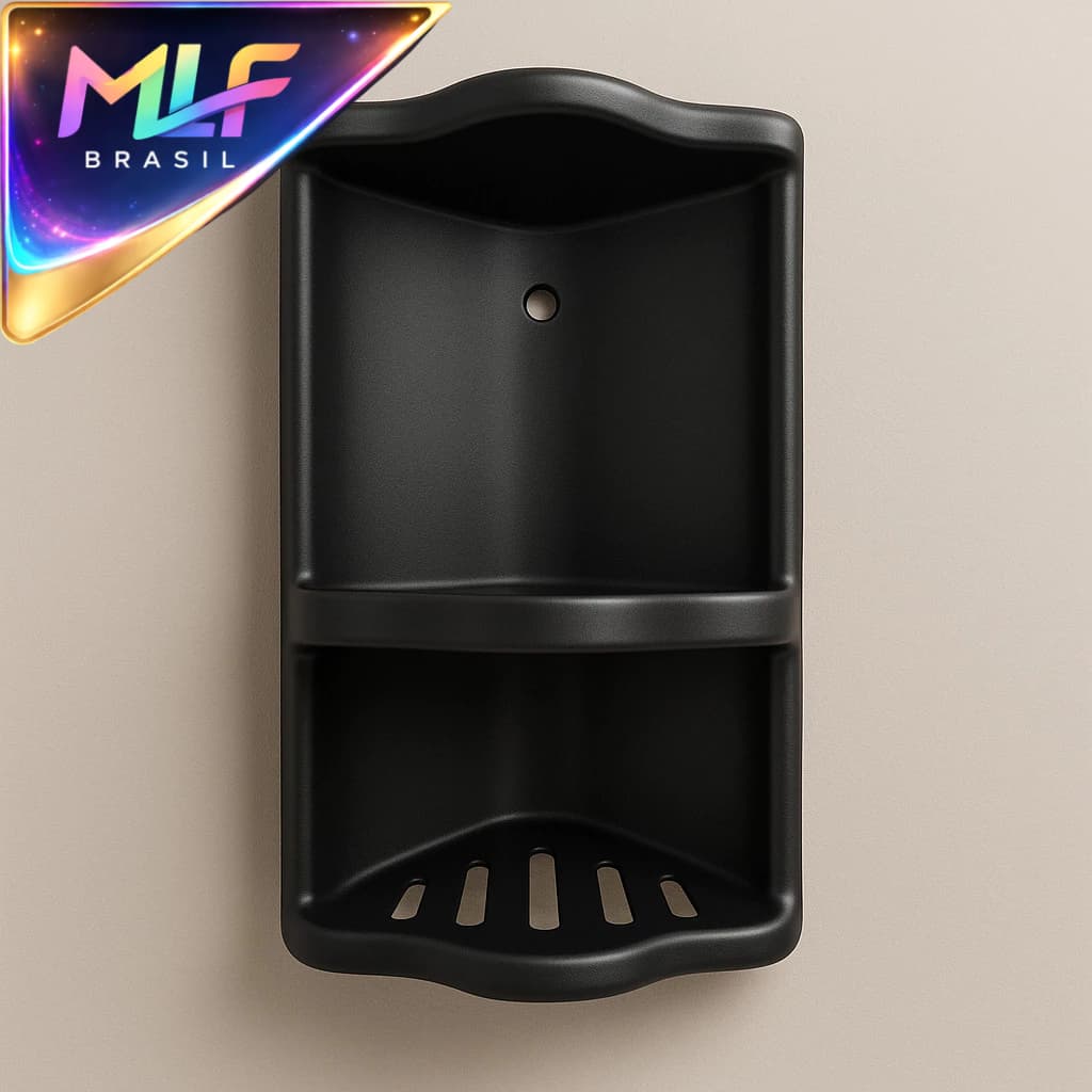 Prateleira Suporte para Box de Banheiro Porta Shampoo Condicionador e Cremes