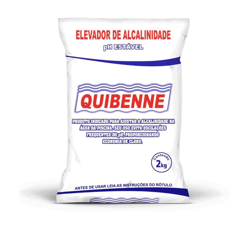 Elevador de Alcalinidade para Piscinas 2Kg - QUIBENNE