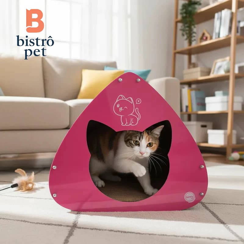 Casa Arranhador para Gatos Papelão James