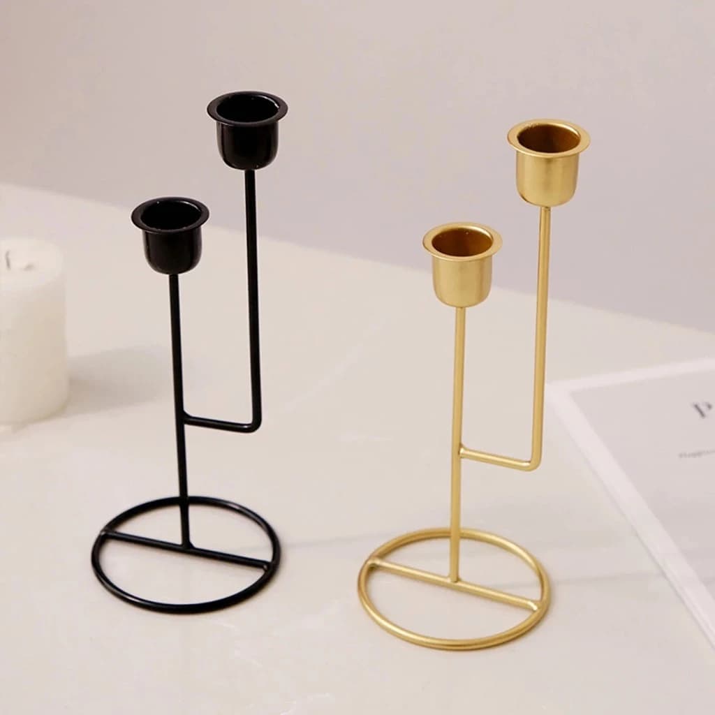 Suporte Castiçal Velas Metal