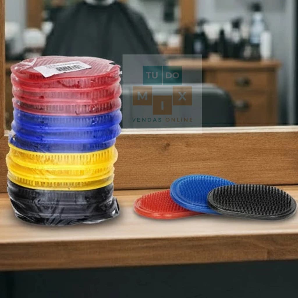 Pente Masculino Tradicional Clássico Escova de Bolso Cabelo Barba