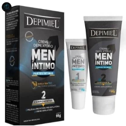 Creme Depilatório Masculino Partes Intimas Men 95g - Depimiel