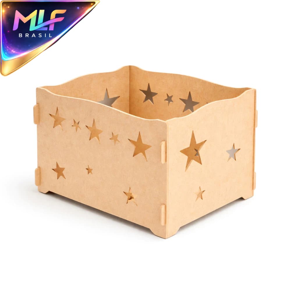 Caixa MDF Provençal Porta Presentes Decorativa para Casamento Batizado e Festa