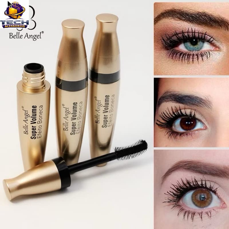 Rímel máscara de cílios super volume Efeito Boneca Bella Angel (B-039)