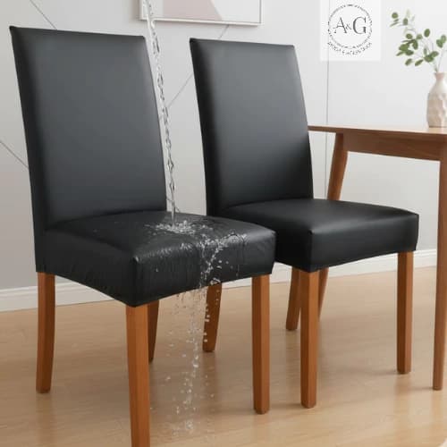 Capa De Cadeira De Jantar Impermeável KIT 2 Peças