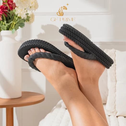 Chinelo Feminino Nuvem Trançado Plataforma Confortável - 34 ao 39
