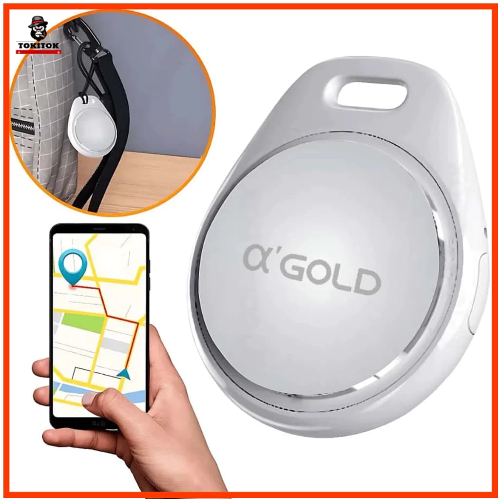 Smart Tag Rastreador Inteligente TCD-06 Compatível com App de Localização Bluetooth Anti Perda