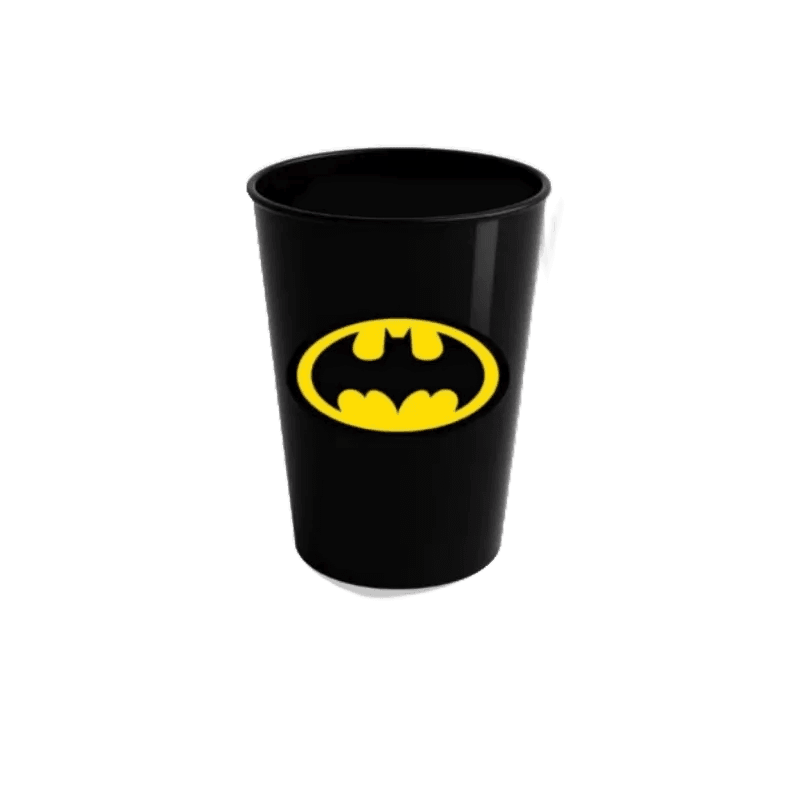 Kit Copos Plastico Heróis adesivados 300 ml Copos Reutilizável Festas Eventos Infantil Lembrancinha