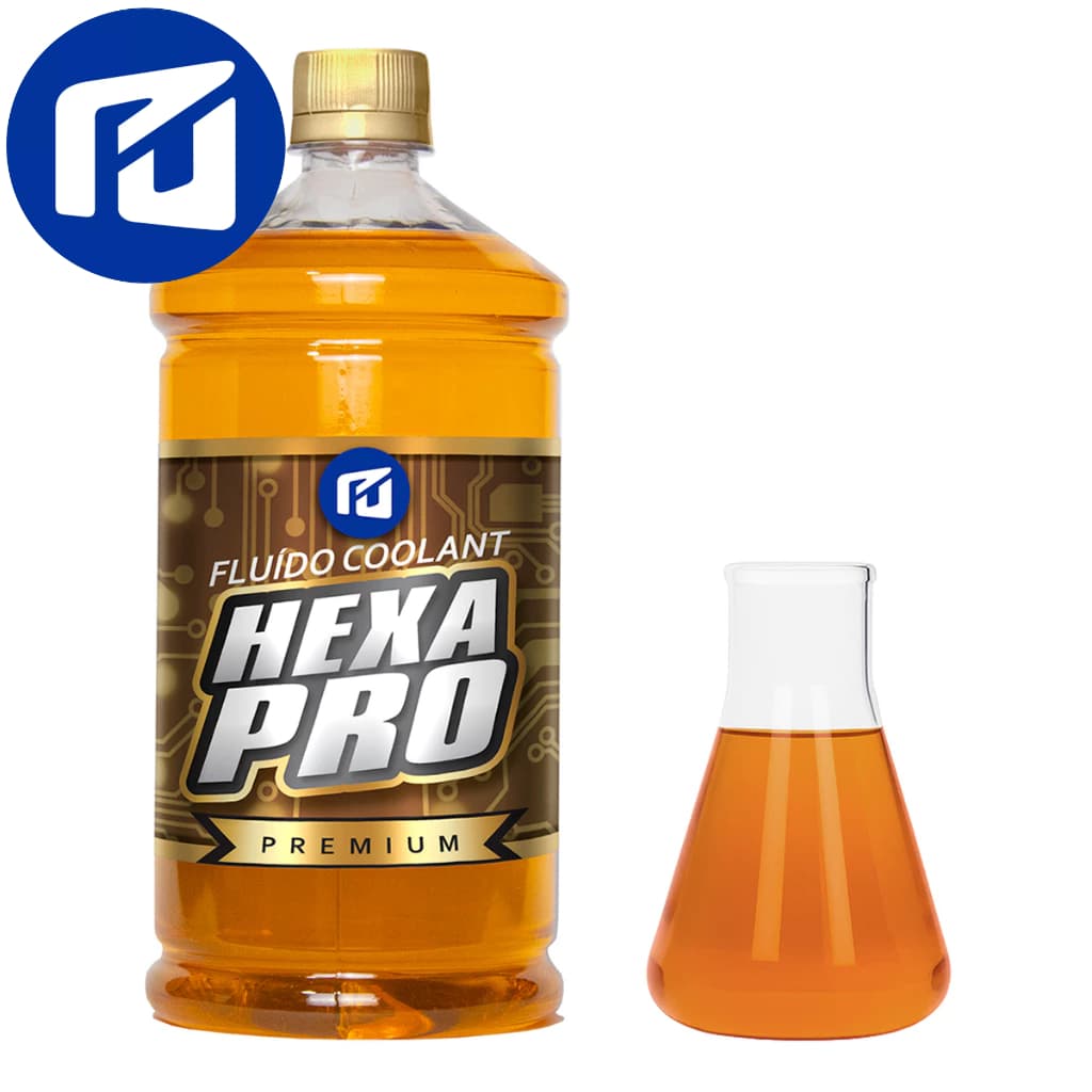 Fluido Water Cooler Laranja Premium Hexa Pro - Alto Desempenho