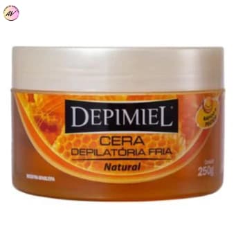 Cera Depilatória Fria Natural 250g - Depimiel
