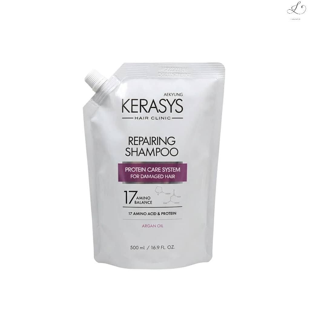 Kerasys Repairing Argan Oil Shampoo 500ml (Refil)