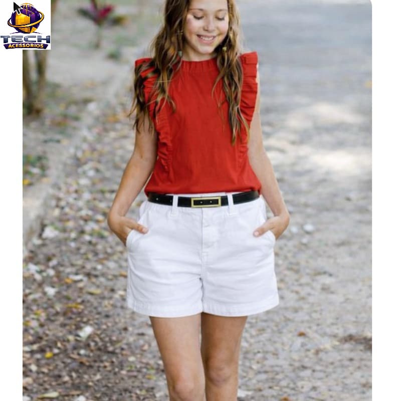 Lindo Cinto INFANTIL Feminino Moda Boiadeira.