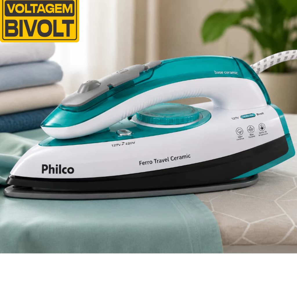 Ferro Passar Bivolt Útil Eletro 220V RF5498V