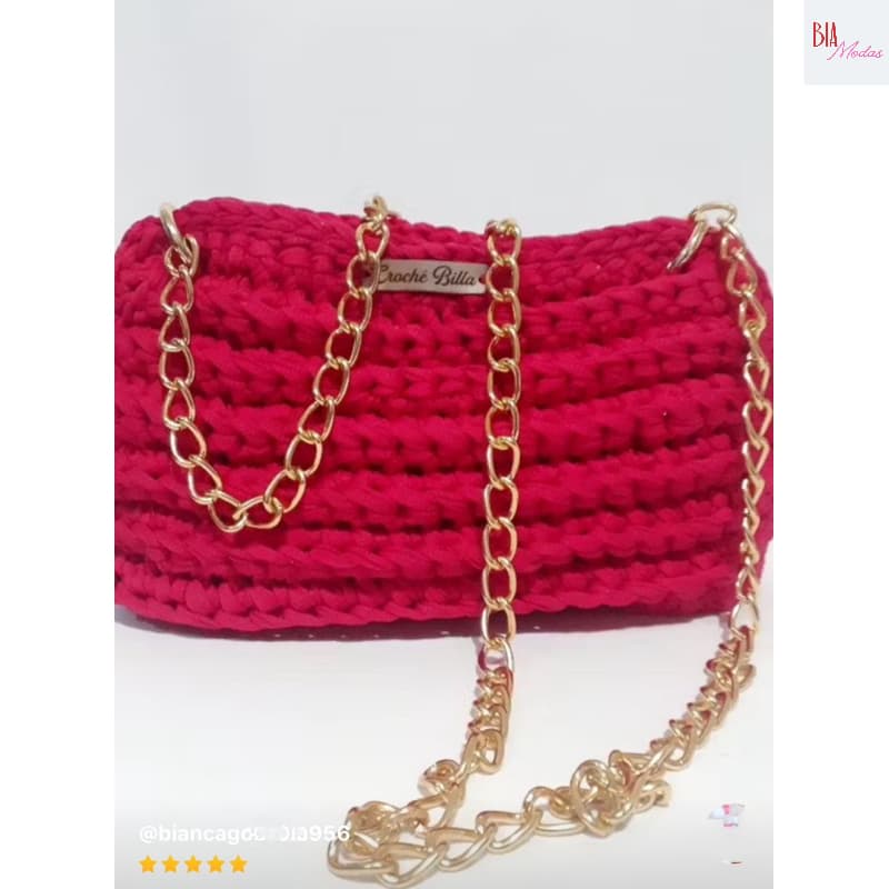 CORRENTE P BOLSAS C/ ARGOLA ARTICULADA