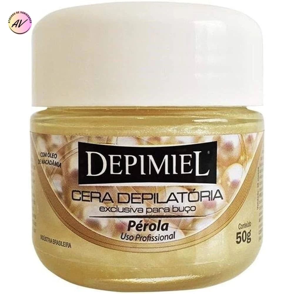 Cera Perolada Para Buço 50g - Depimiel