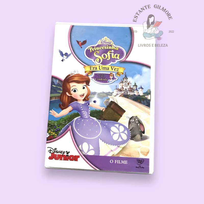 DVD “Princesinha Sofia - Era uma vez” Disney Júnior | Dublado e Legendado
