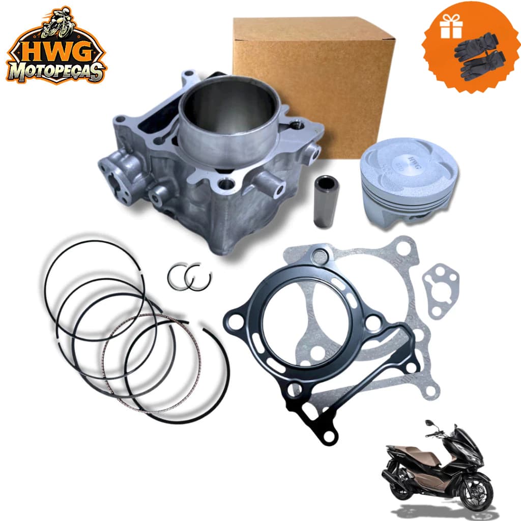 Kit Cilindro 63mm Preparado Honda Pcx 160 2023-2025 Completo HWG