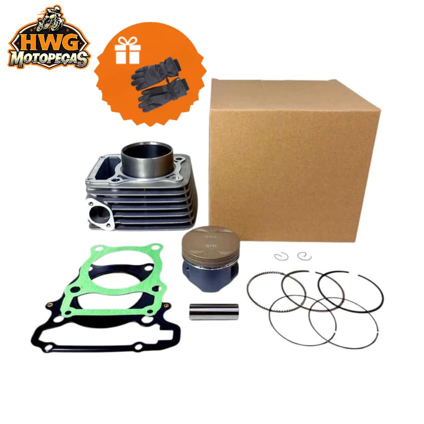 Kit Cilindro Motor Honda CBX 250 Twister / XR 250 Tornado 2001 a 2008