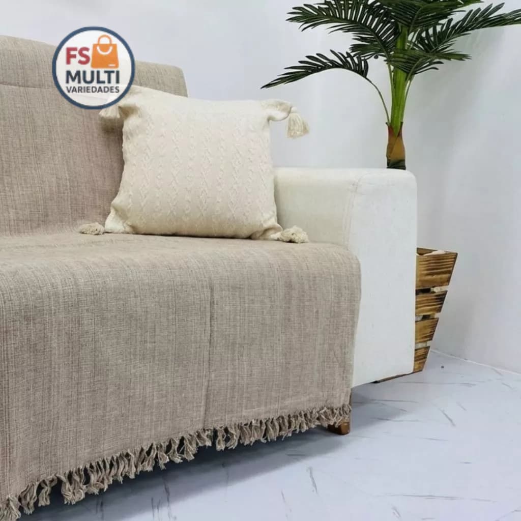Manta Para Sofá Tipo Capa De Sofá Luxo 230x170 Gigante Decoração Protetora