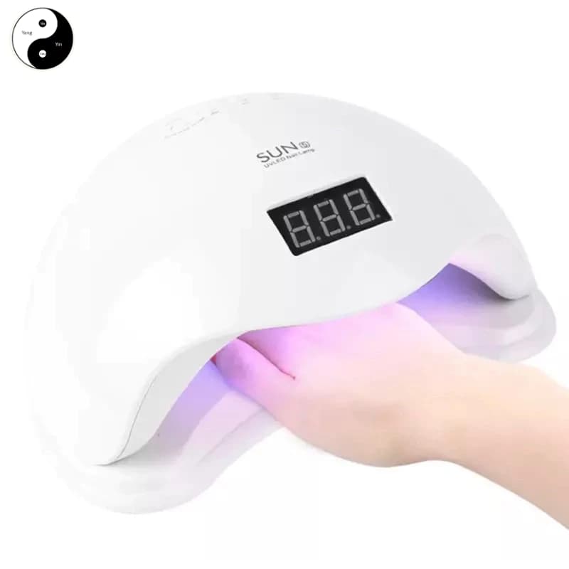 Cabine de LED UV Sun 5 Digital 48w Unha Gel Acrigel Secagem Rápida C