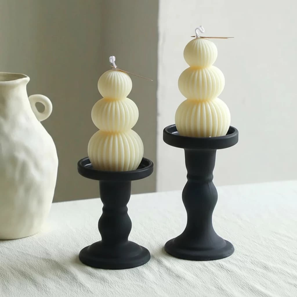 KIT 2 Velas Árvore Geométrica Aromática
