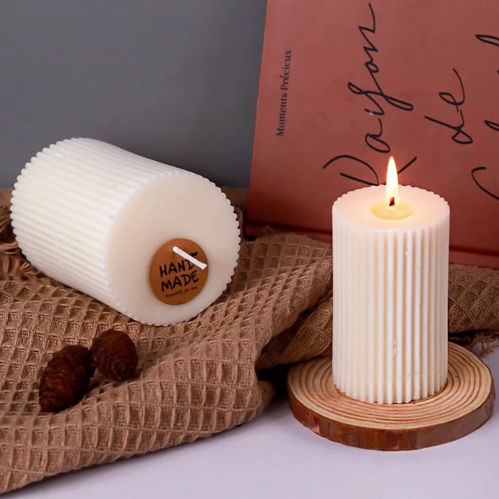 KIT Velas Colorida Cilíndrica Decoração