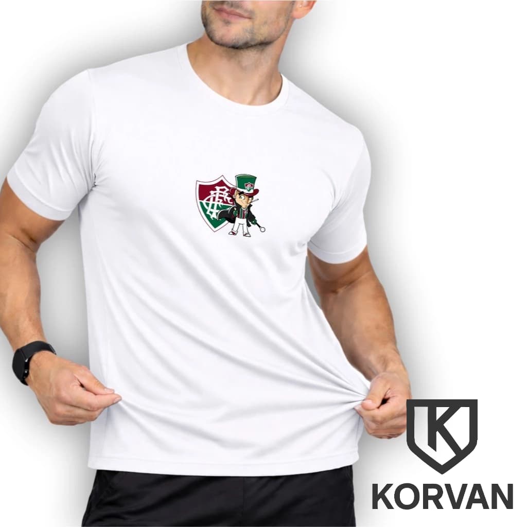 Camisa Camiseta Dry Fit Masculino CARTOLINHA 02 Maromba Corrida Treino Esporte Academia Passeio