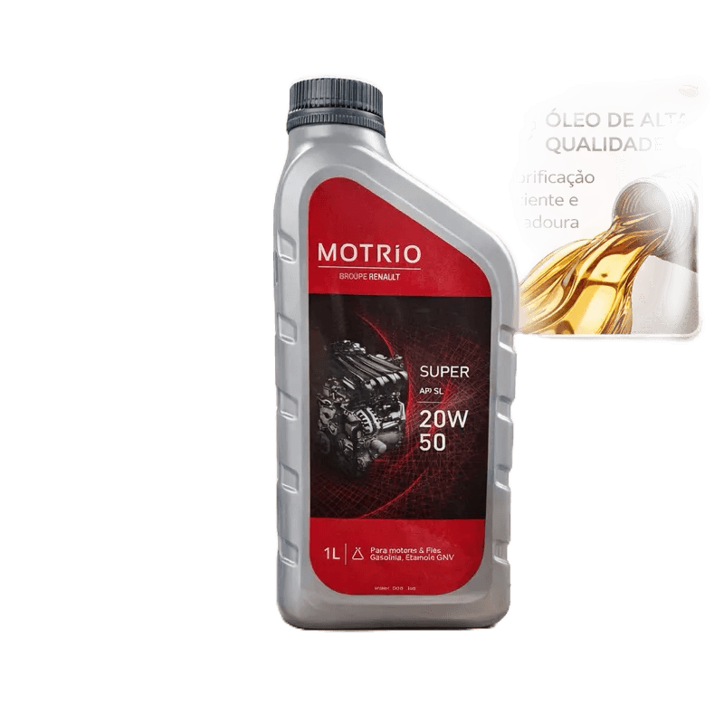 Óleo de Motor Mineral MOTRIO Super 20W50 API SL Original