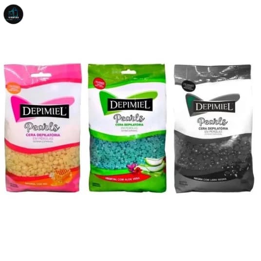 Cera Depilatória em pérolas de 1kg - Depimiel