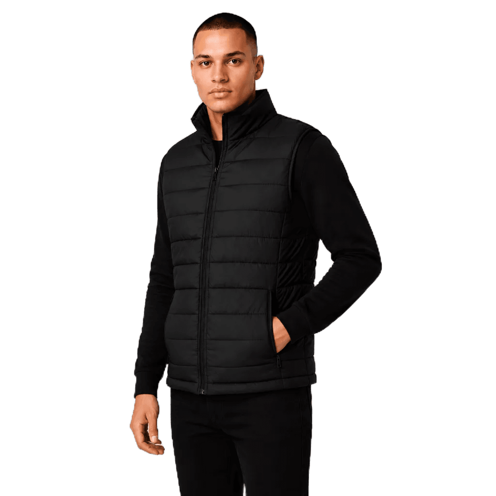 Colete Masculino Puffer Country Bombojaco Bomber Fofinho Casual Confortável Macio Frio Inverno