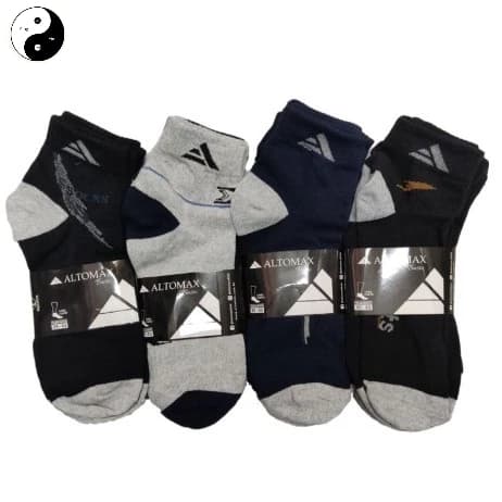 kit 6/12 Pares Meia Altomax Cano Curto Grosso Masculino Algodao