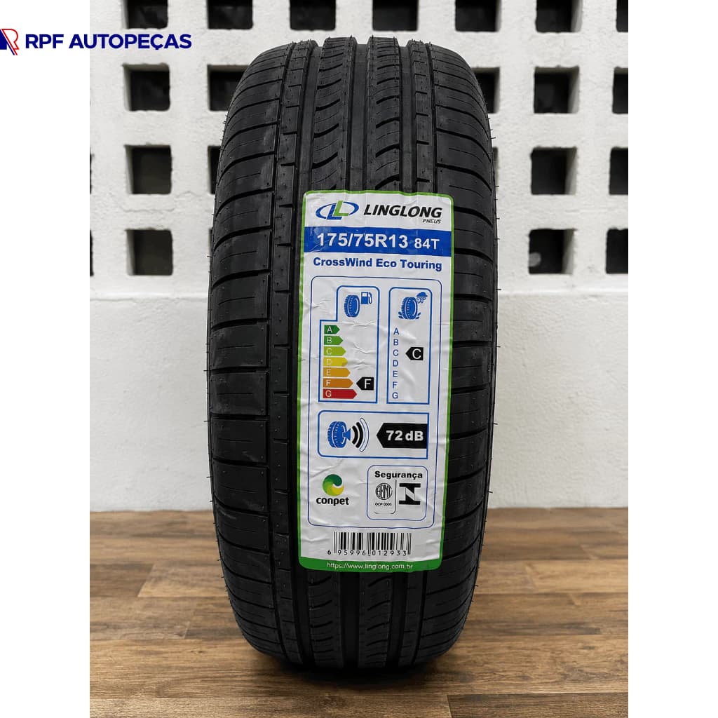 Pneu Linglong 175/75R13 84T CrossWind Eco Touring Aro 13 Novo