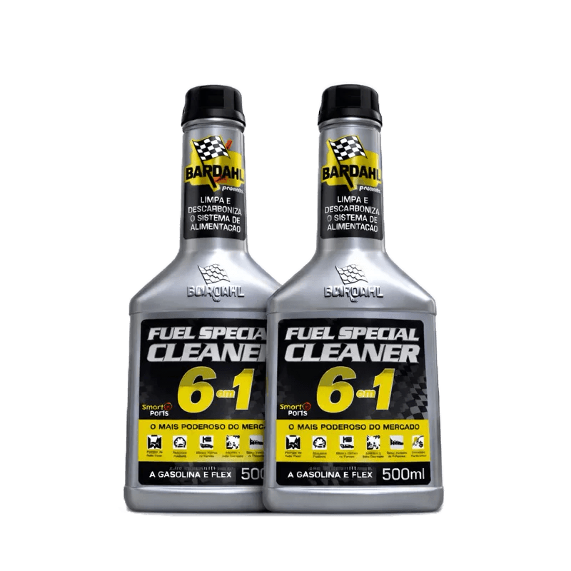 Aditivo Combustível Bardahl 6 Em 1 Fuel Special Cleaner 2 Unidades