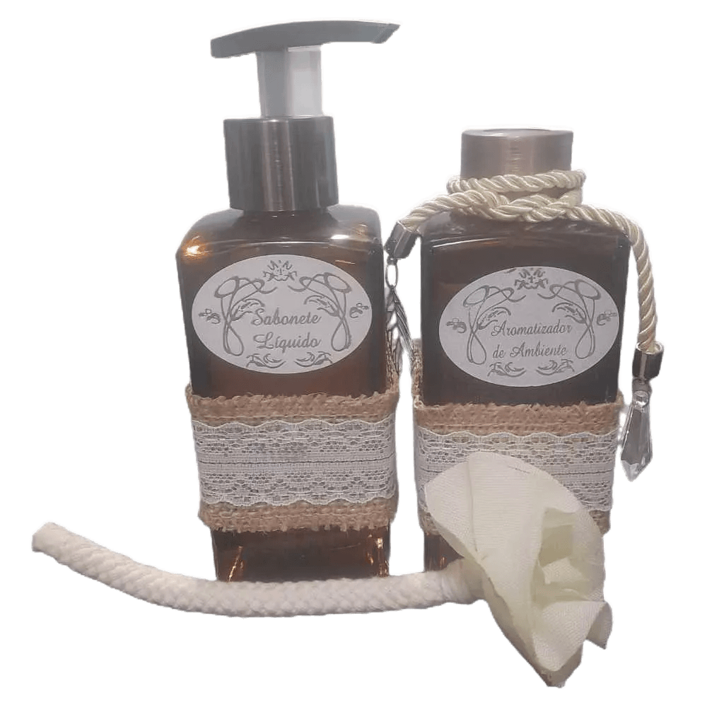 Frascos Marrom  Perfumada Artesanal