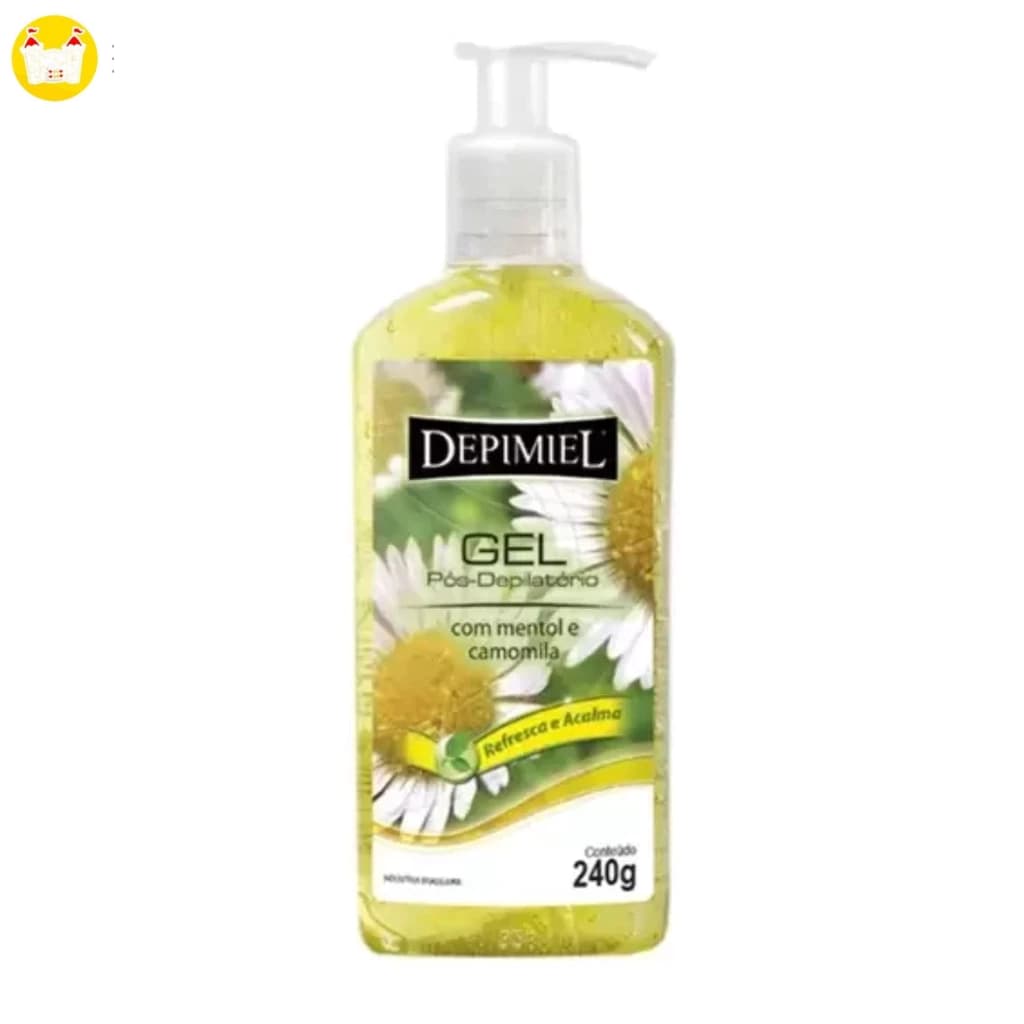 Gel Pós Depilatório com Mentol e Camomila 240g - Depimiel