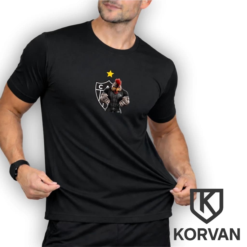 Camisa Camiseta Dry Fit Masculino ATL3T1CO 02 Maromba Corrida Treino Esporte Academia Passeio